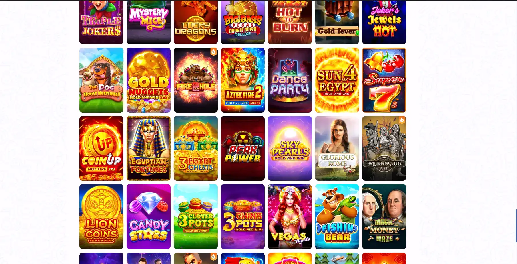 Мобильное приложение Fresh casino